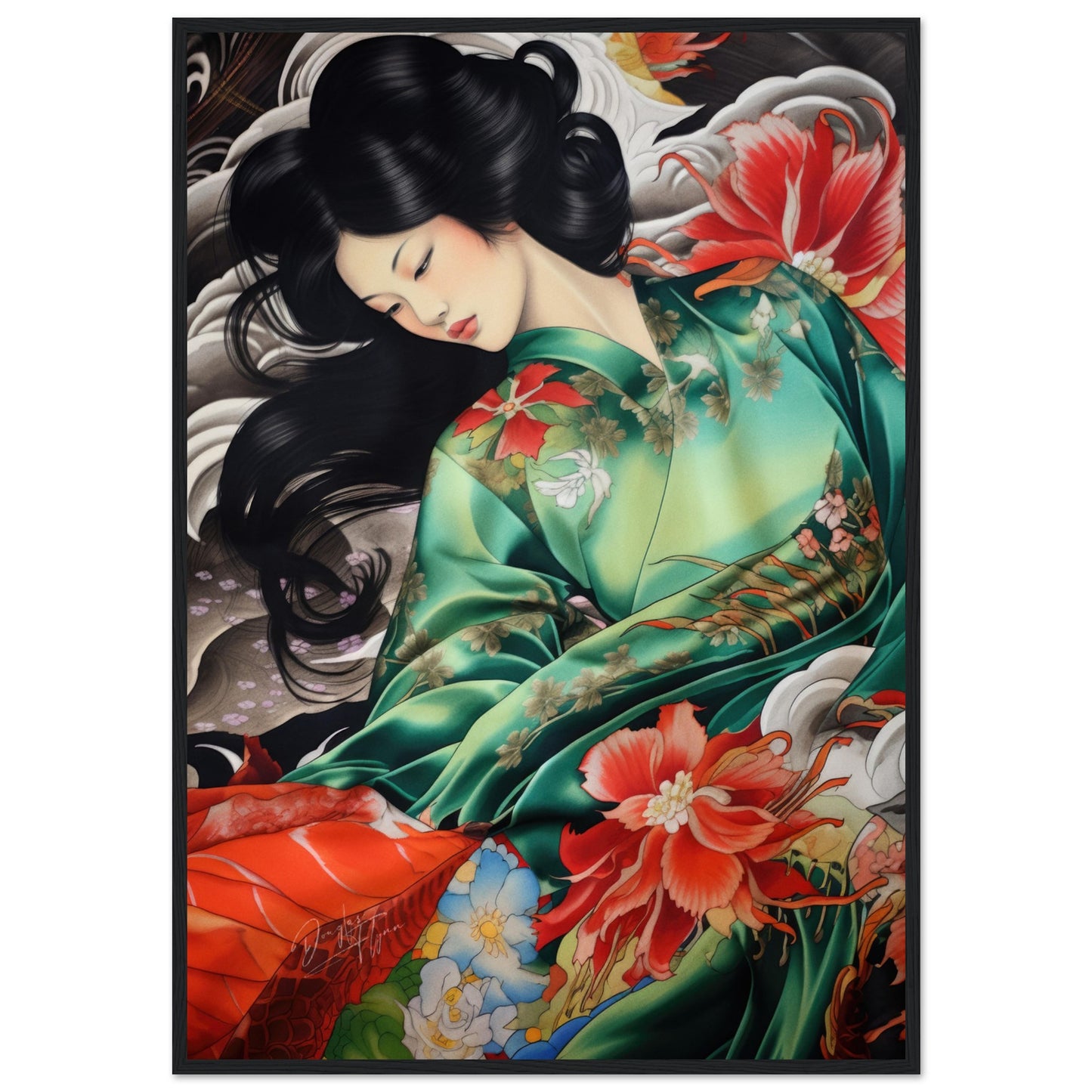 »Oriental Vintage Girl 3«