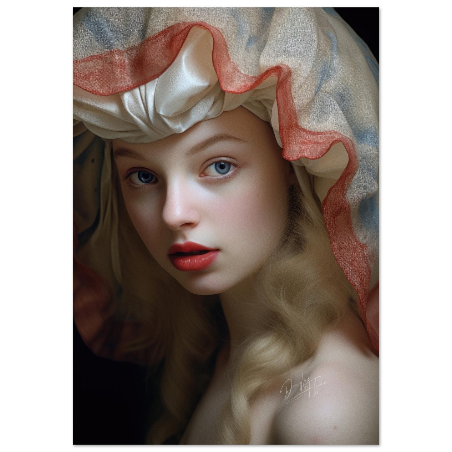 »Anne Rococo Girl Portrait 2«