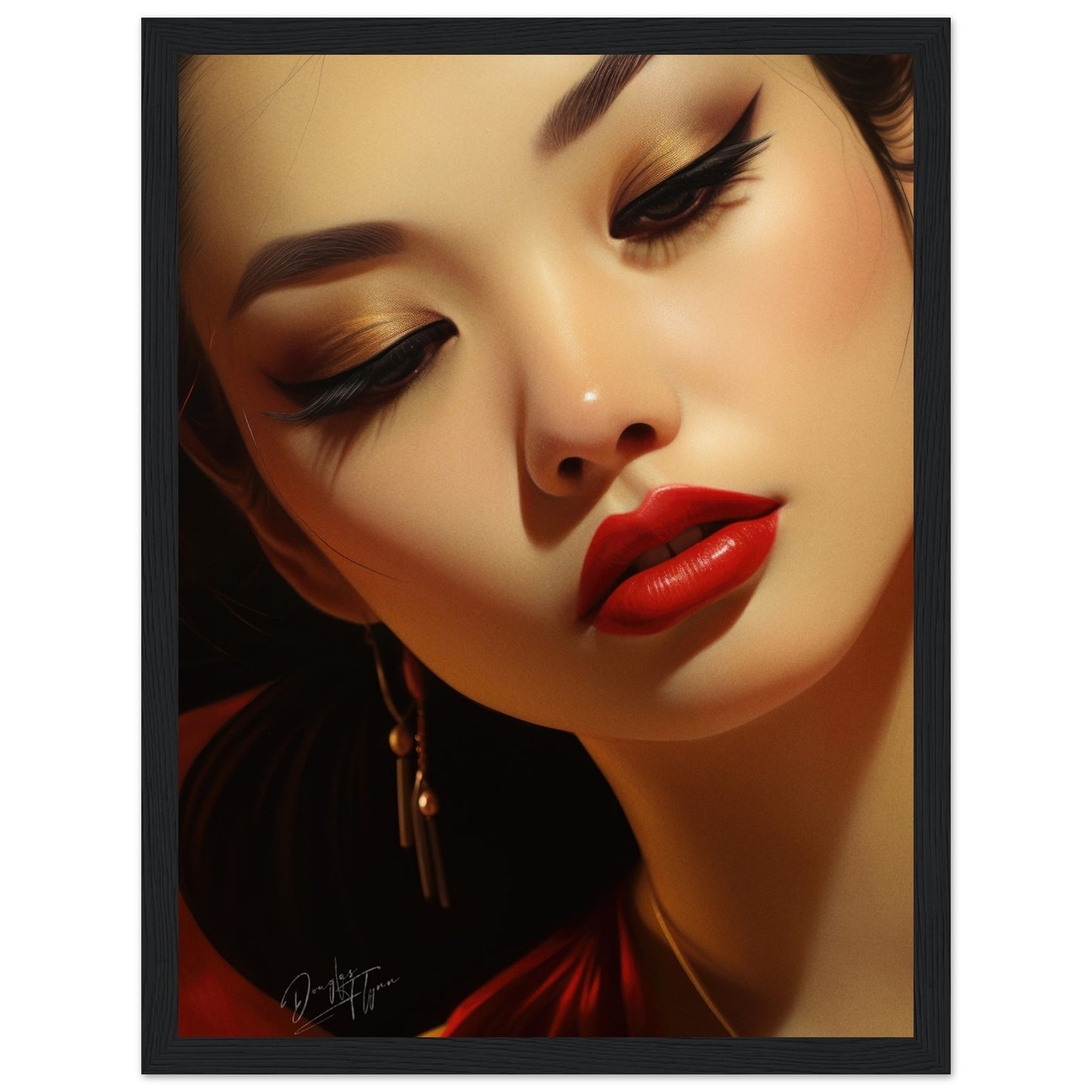 »Oriental Vintage Girl 8«
