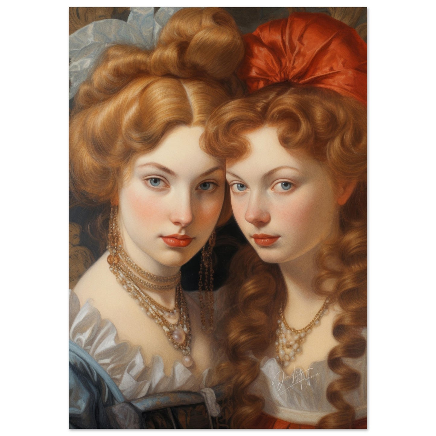»Baroque Sisters Portrait 1«