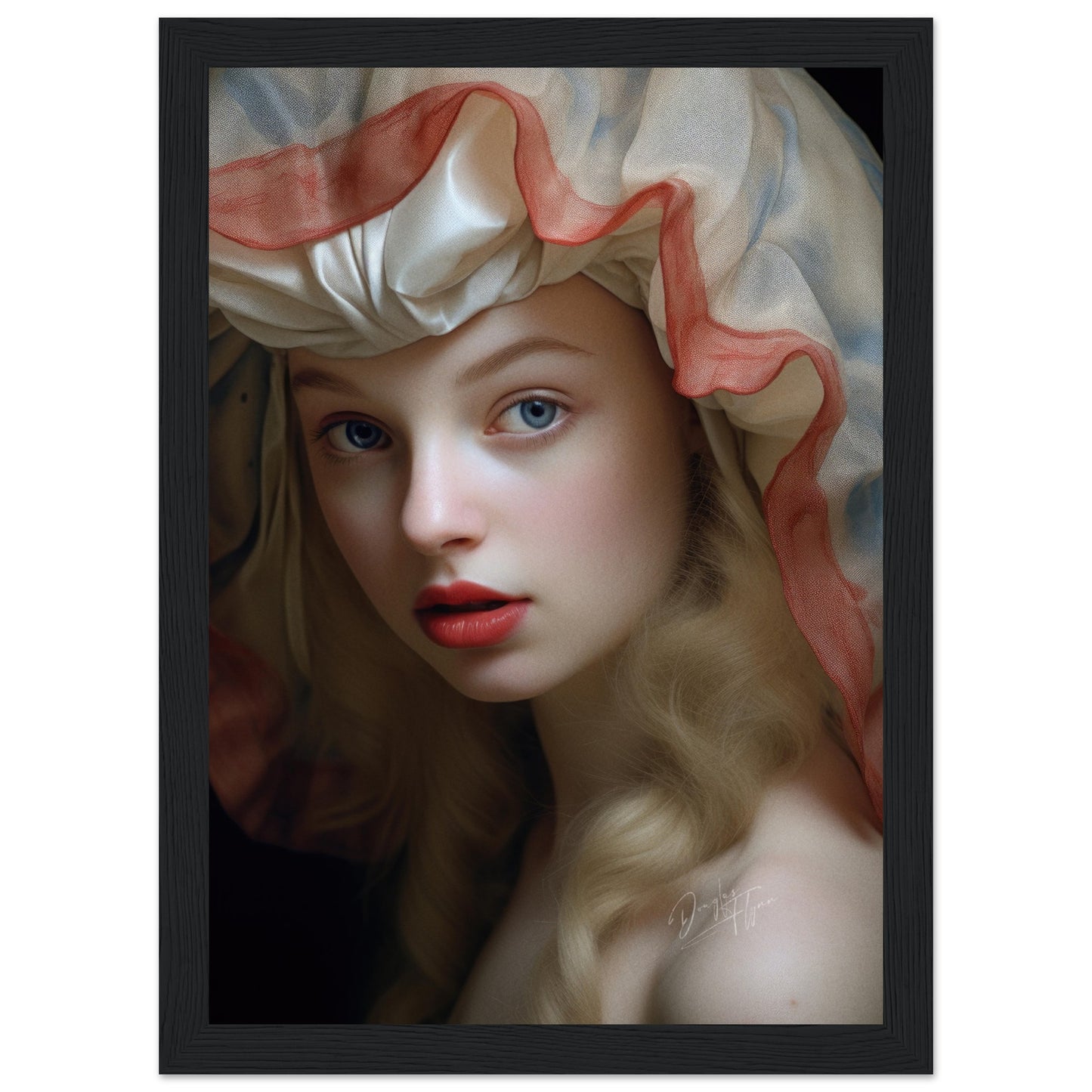 »Anne Rococo Girl Portrait 2«