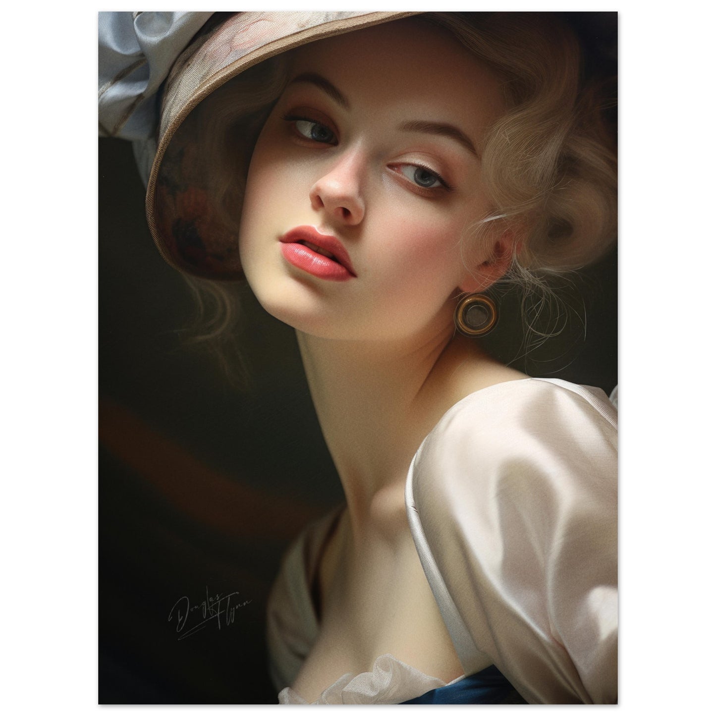 »Jeanette Rococo Girl Portrait 4«