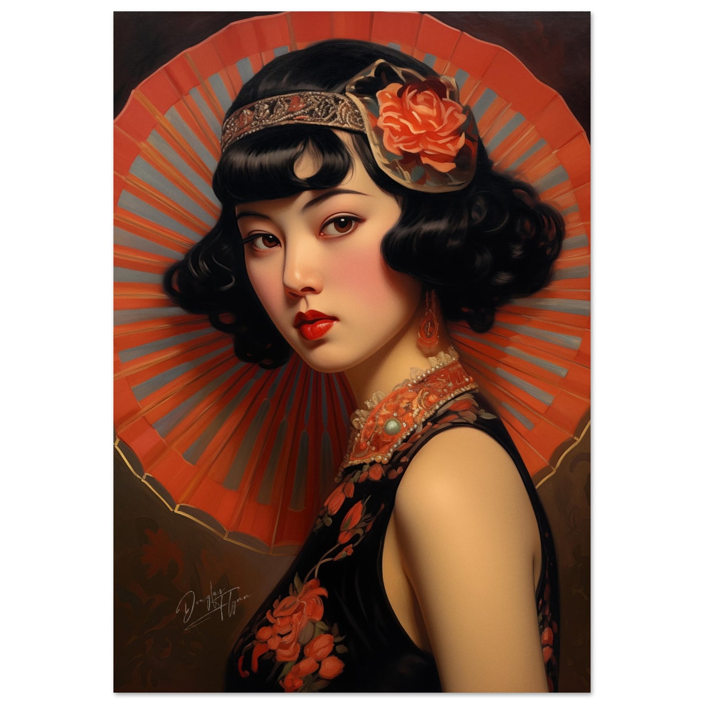 »Crimson Elegance«