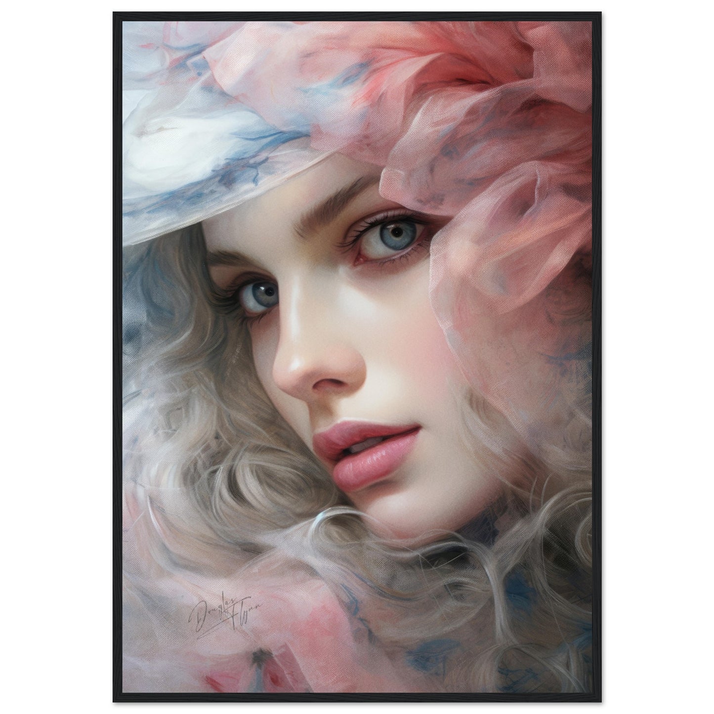 »Mary Rococo Girl Portrait 2«