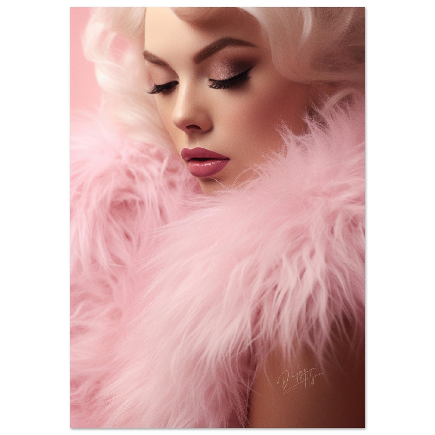 »Girl With PinkFur 1«