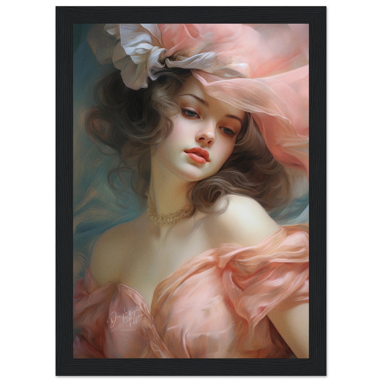 »Nina Rococo Girl Portrait 4«