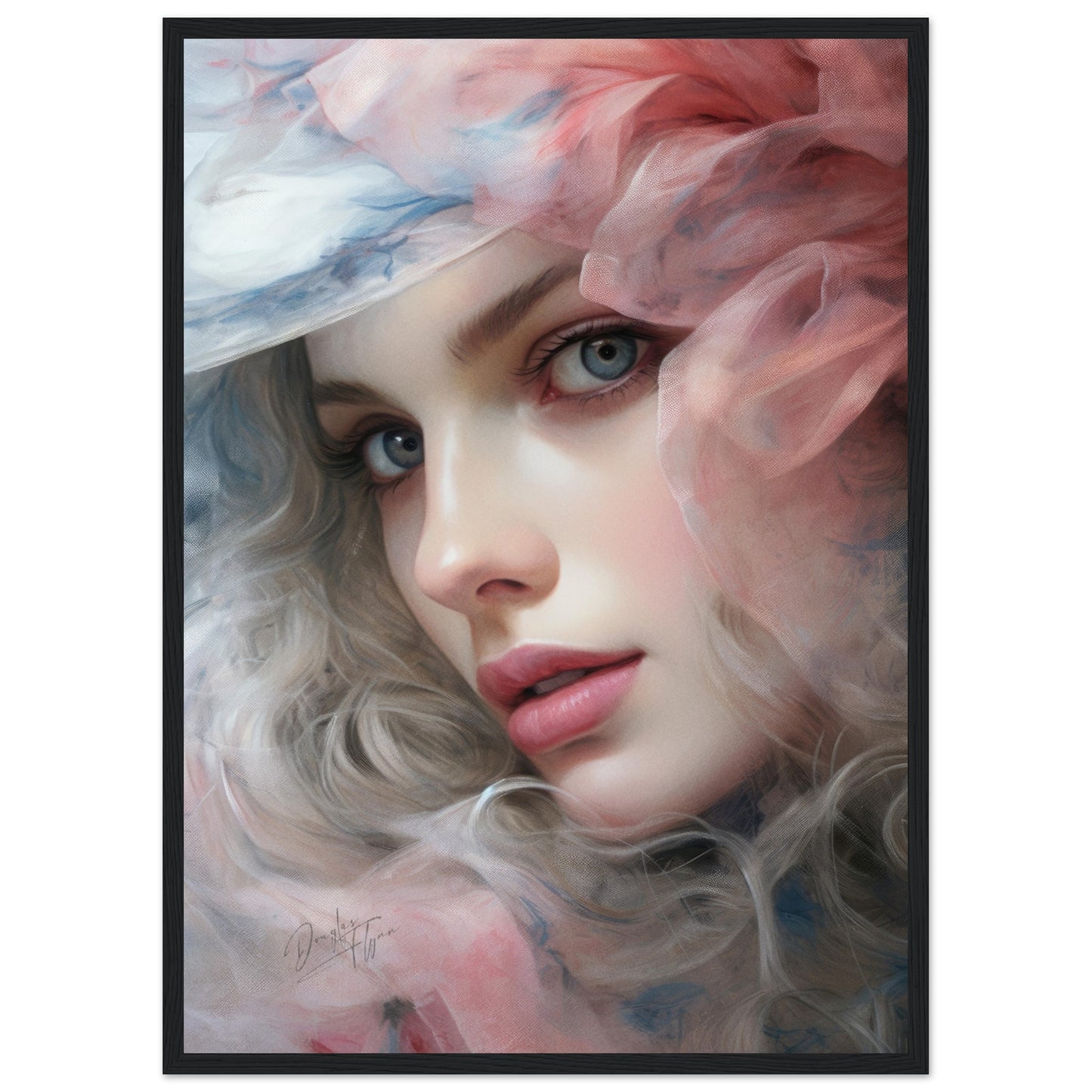 »Mary Rococo Girl Portrait 2«