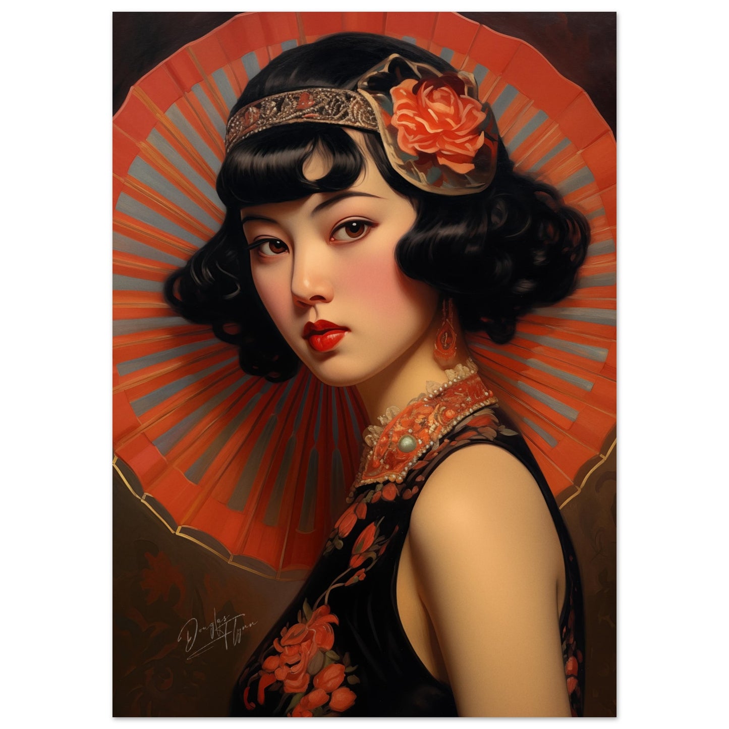 »Crimson Elegance«