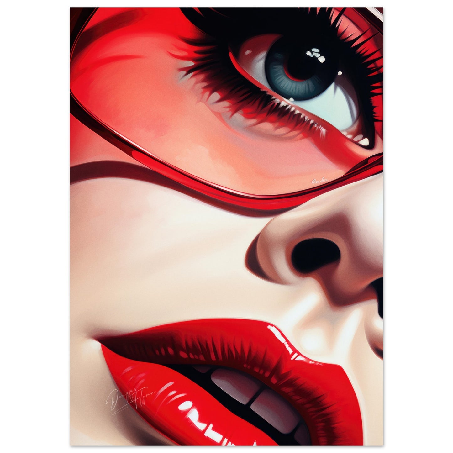 »Julia Close Girl Portrait 7«