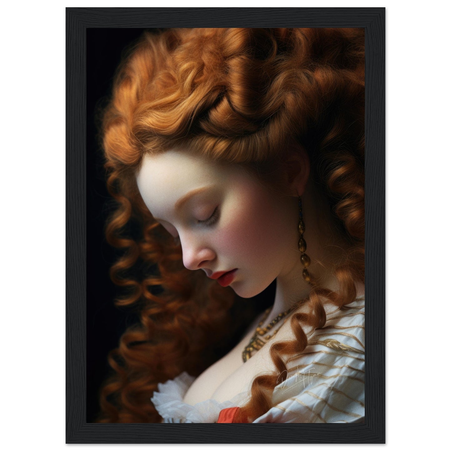 »Nina Rococo Girl Portrait 2«