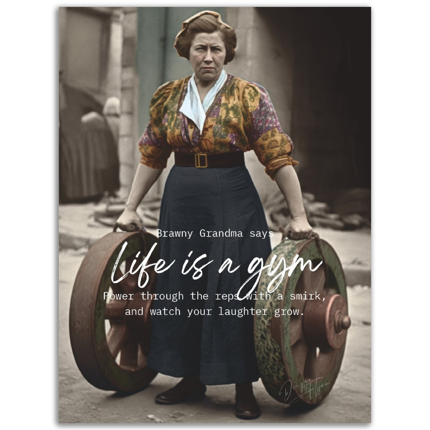 »Brawny Grandma«