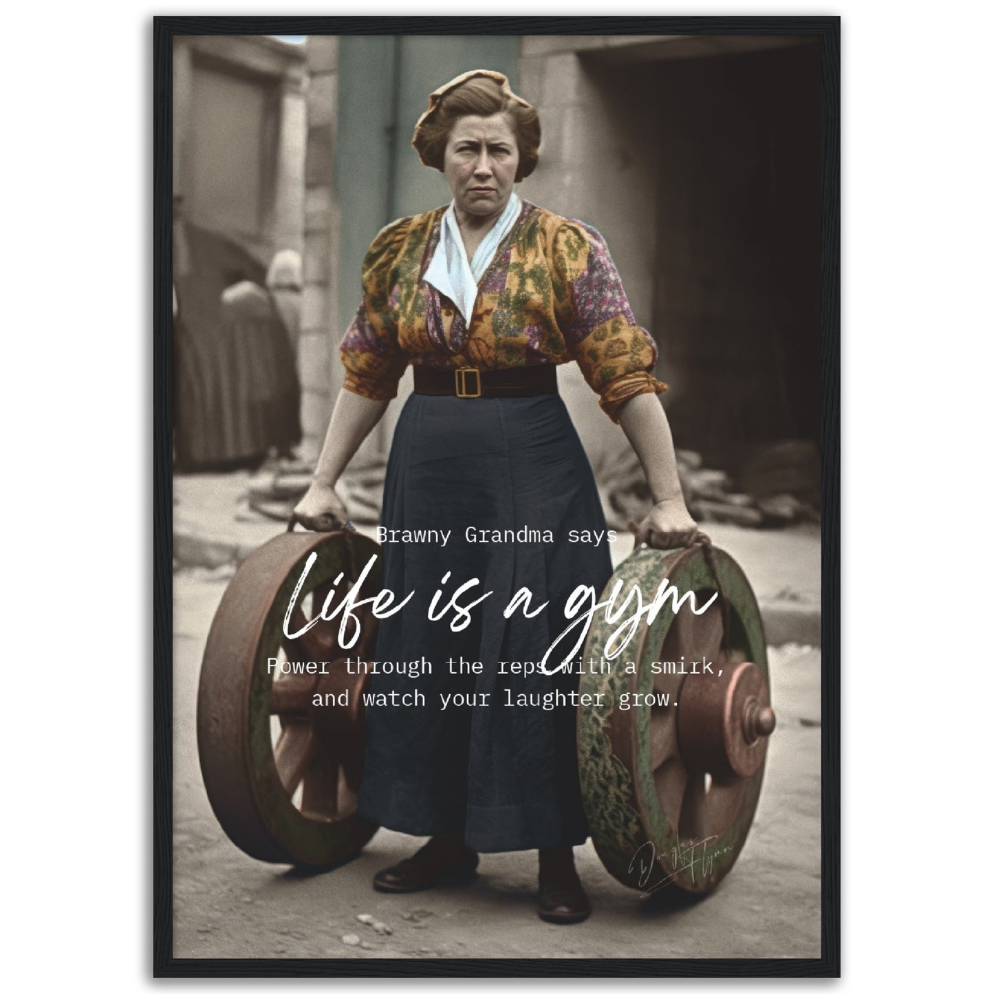 »Brawny Grandma«