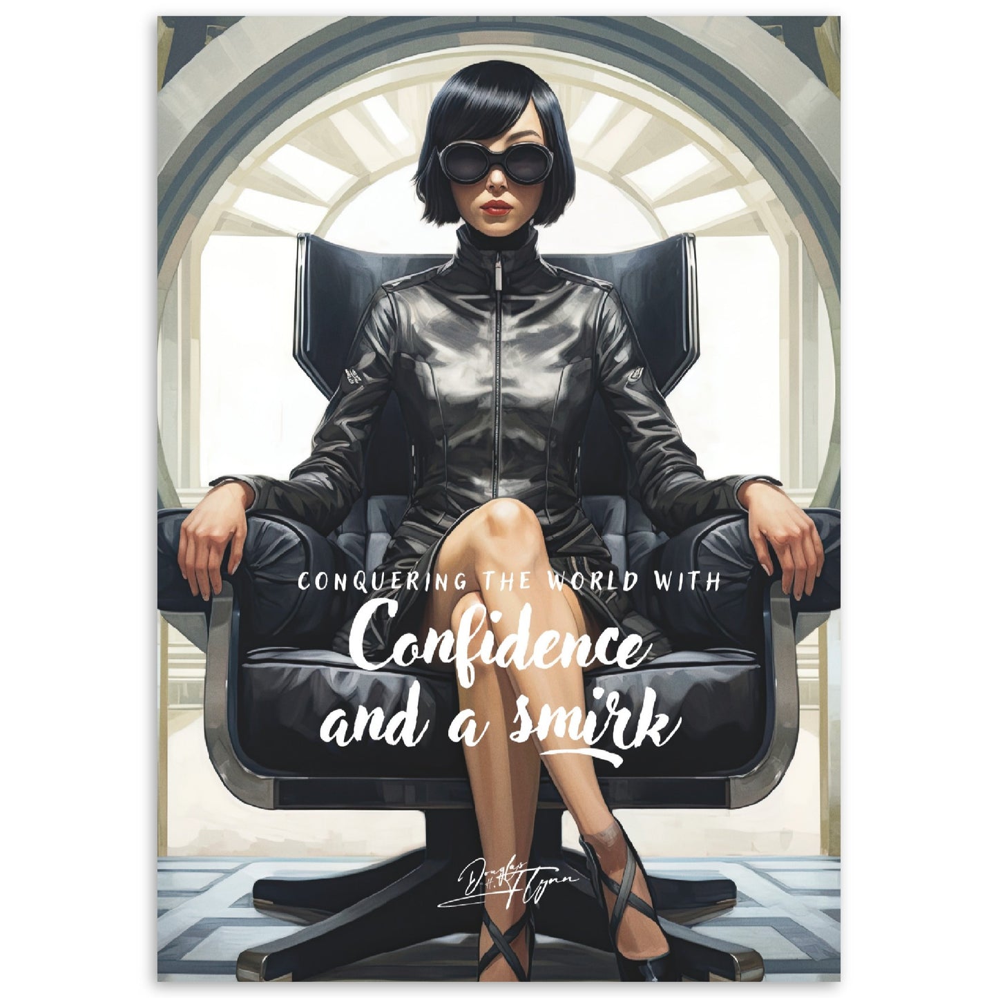 »Conquering the world withconfidence and a smirk«