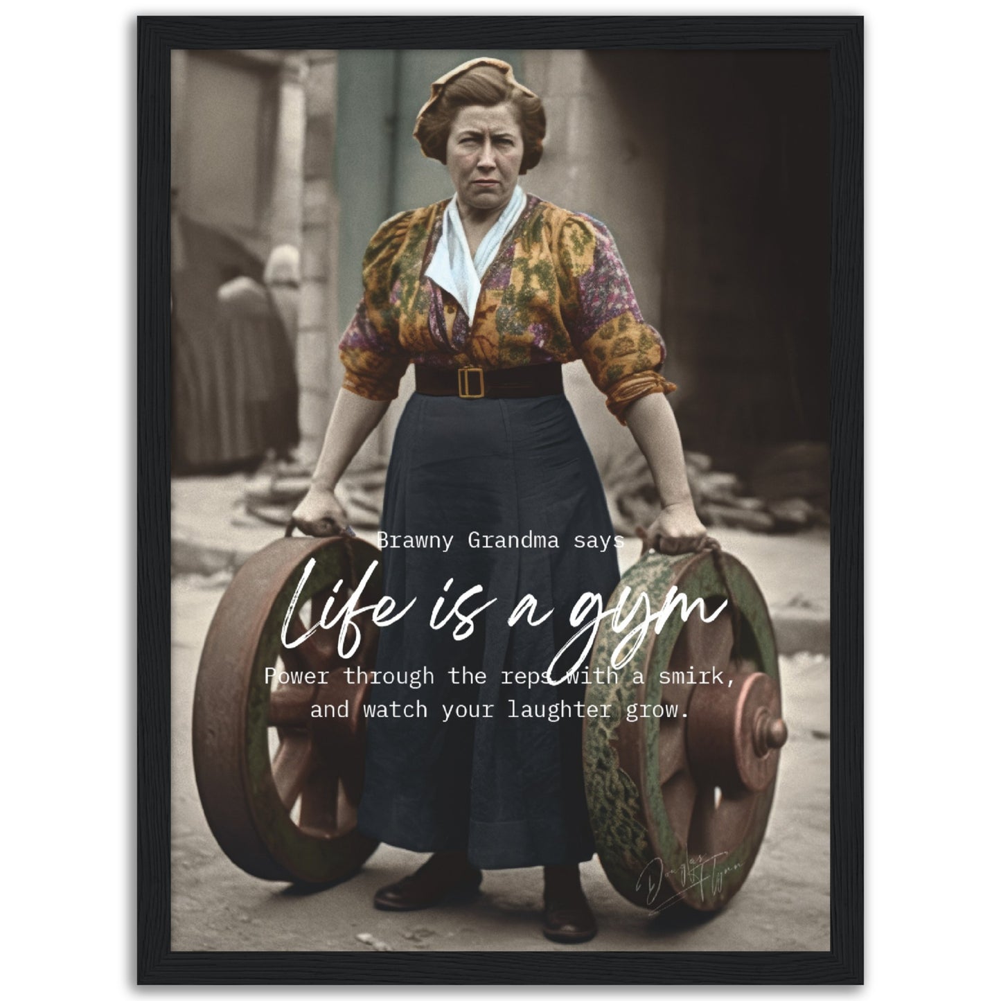 »Brawny Grandma«