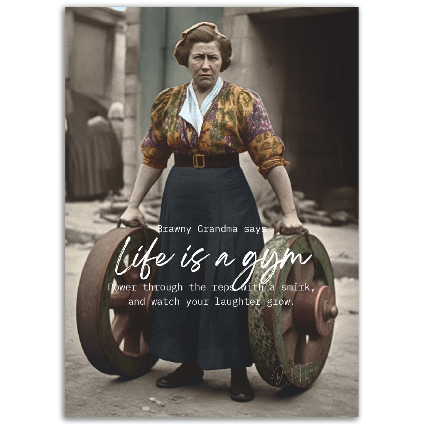 »Brawny Grandma«