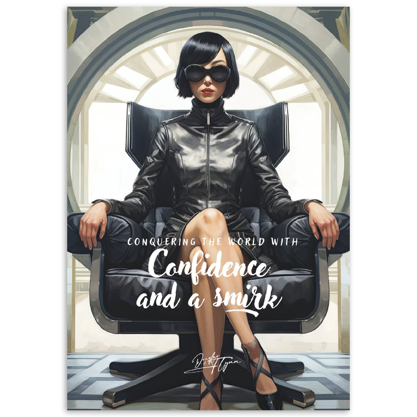 »Conquering the world withconfidence and a smirk«