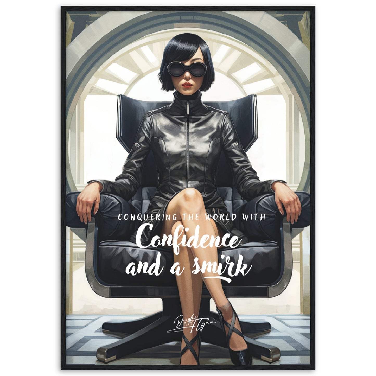»Conquering the world withconfidence and a smirk«