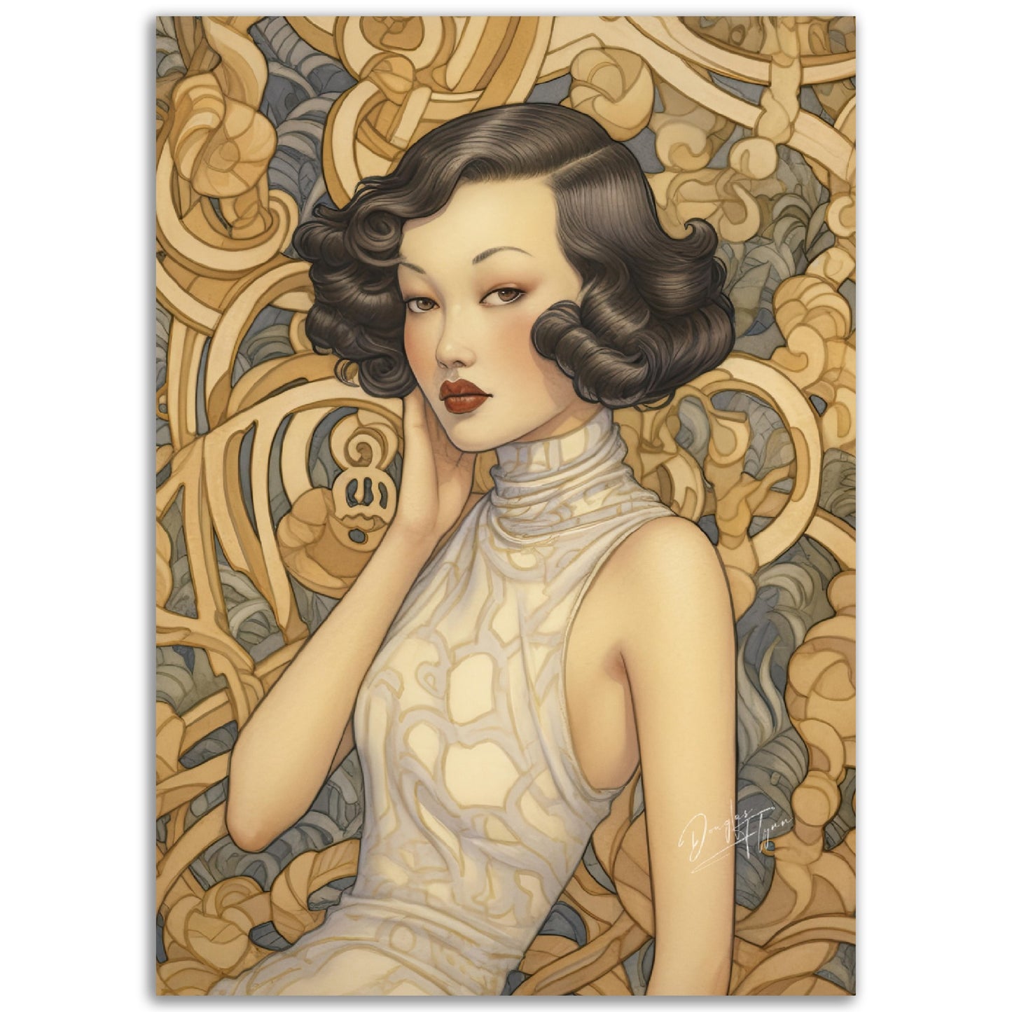 »Ivory High-Neck Teddy, 1930s«