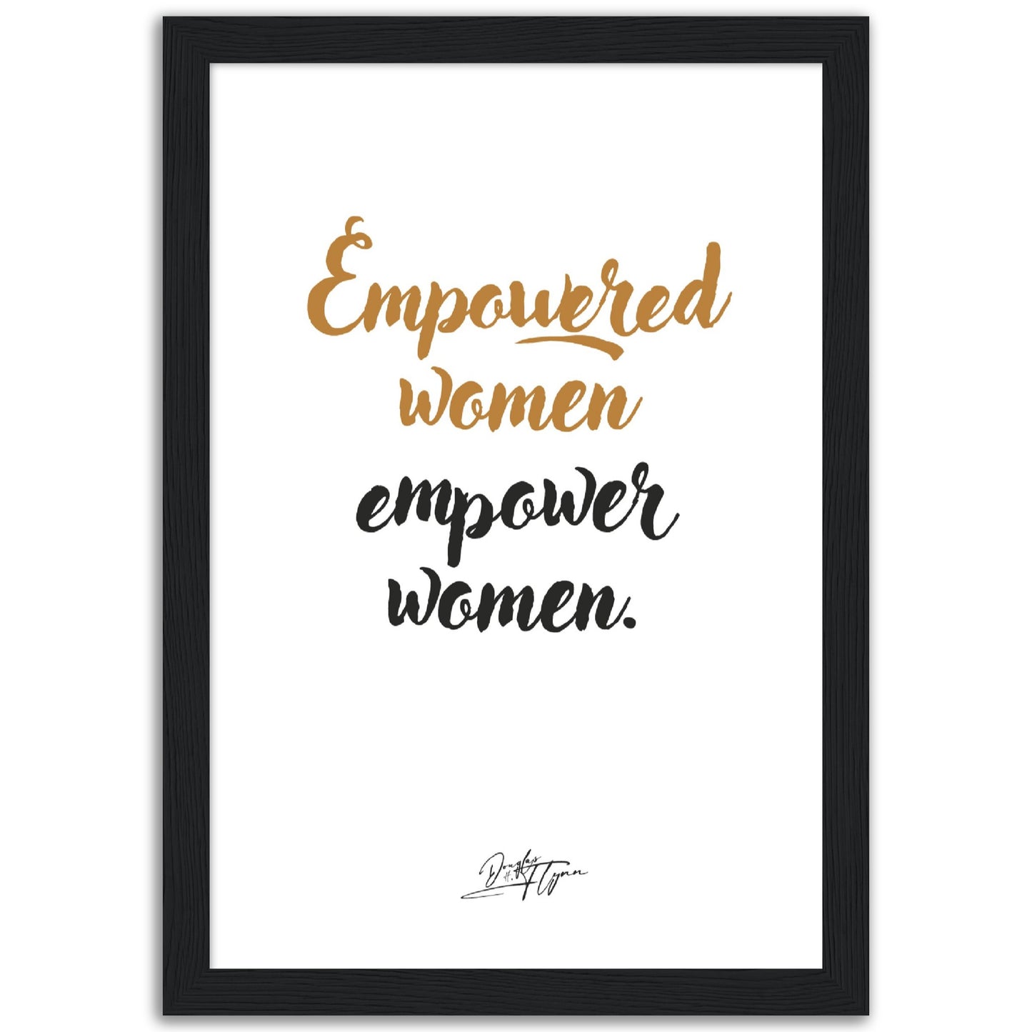 »Empowered women«