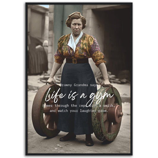 »Brawny Grandma«