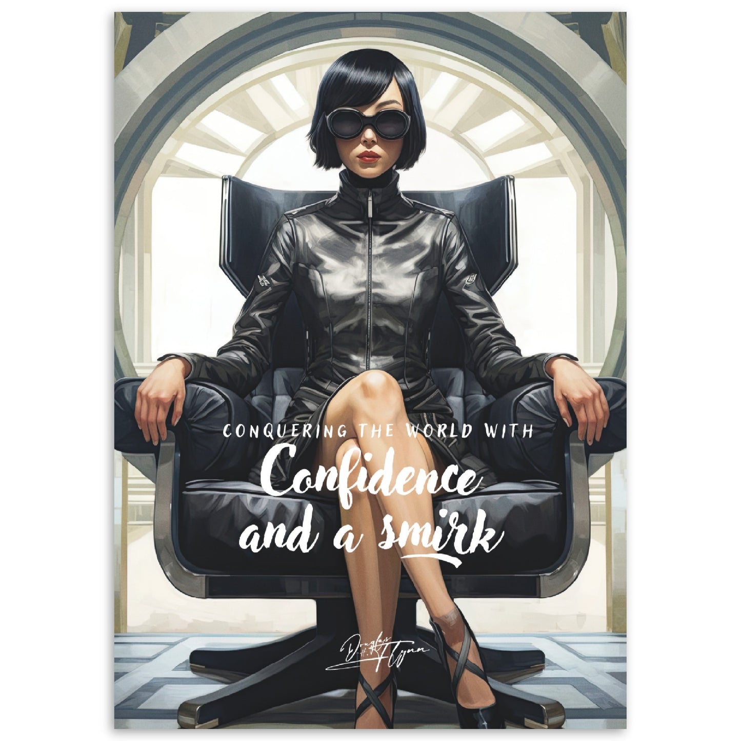 »Conquering the world withconfidence and a smirk«