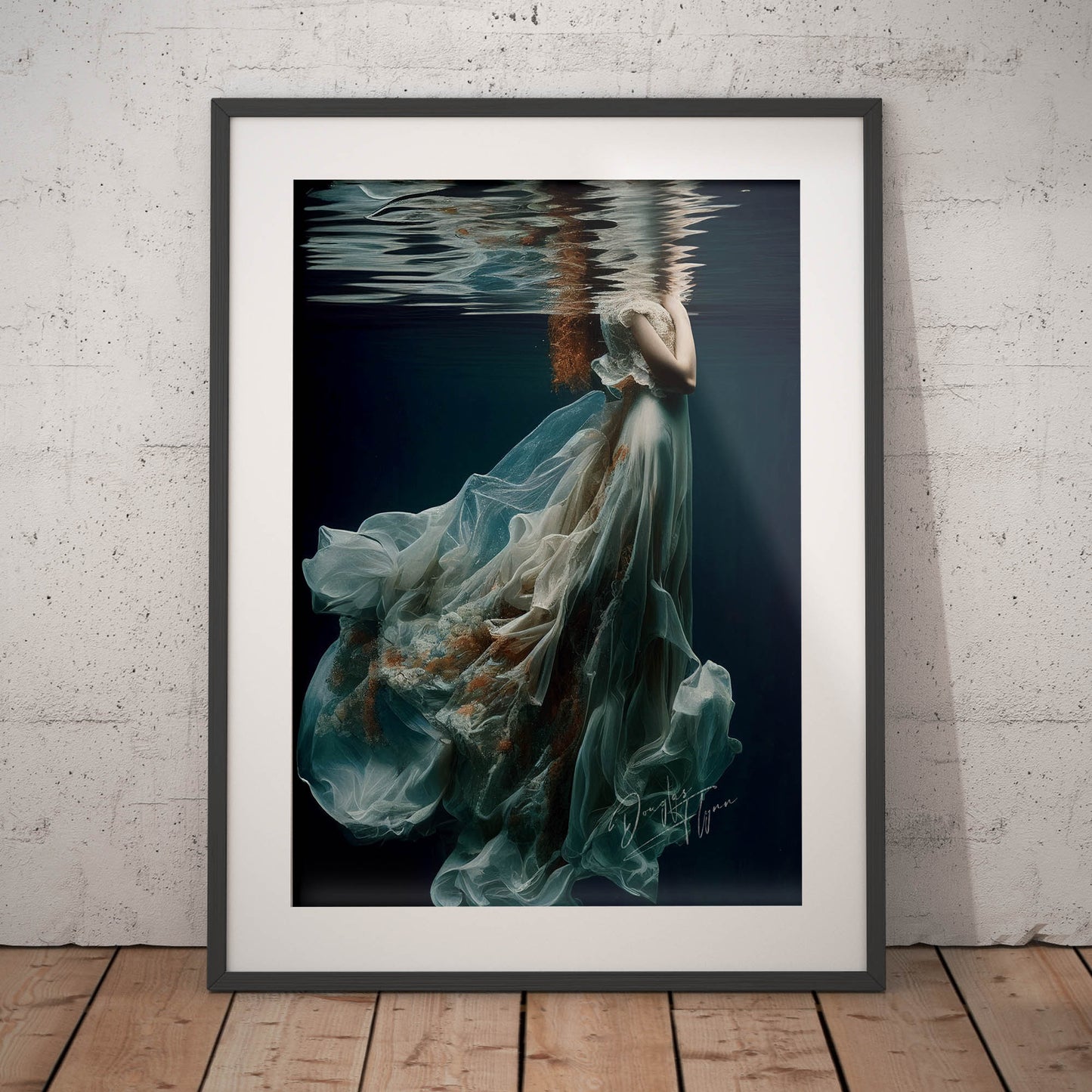 »Ariel's Oceanic Romance« retro poster