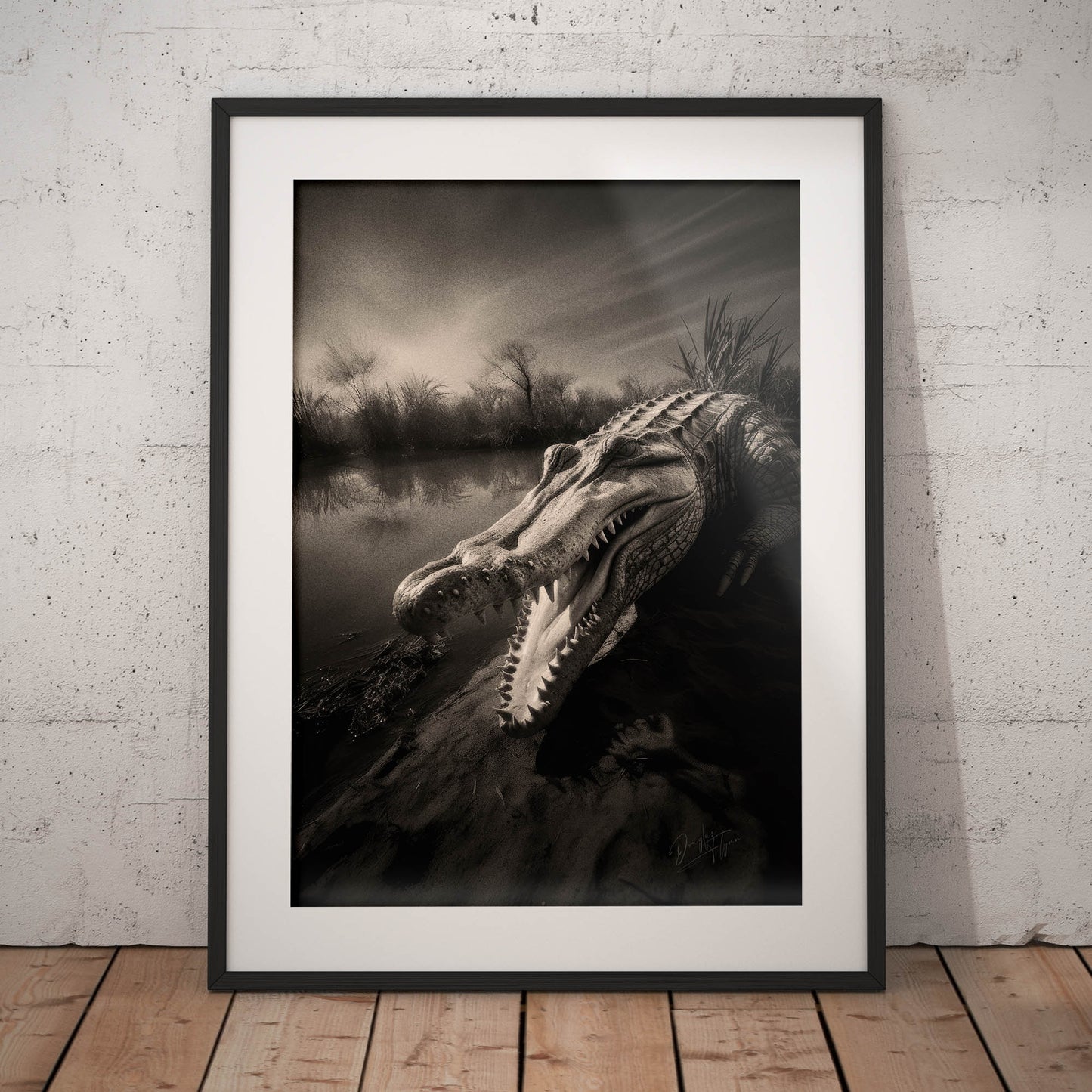 »Crocodile Terrifying Attack« poster
