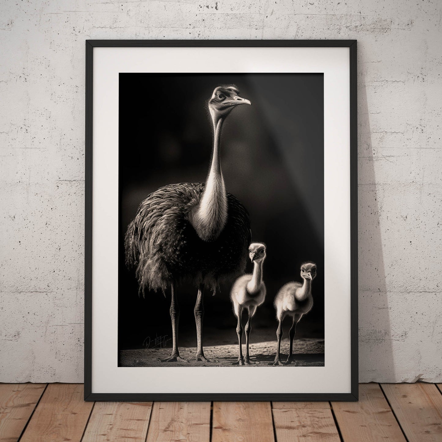 »Feathered Family of the Savannah« poster