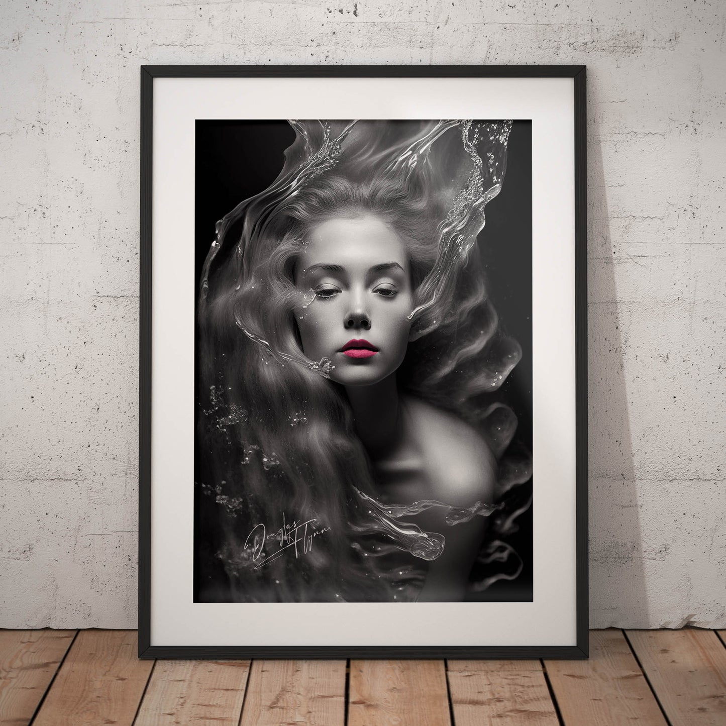 »Ocean Photoshoot« retro poster