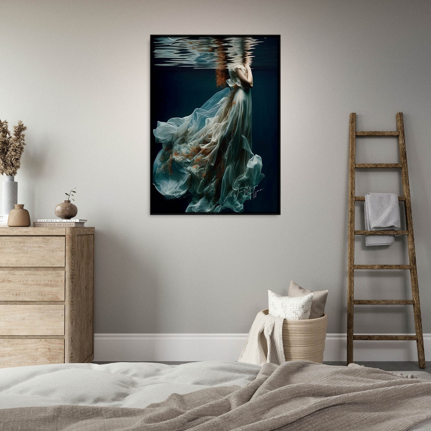 »Ariel's Oceanic Romance« retro poster