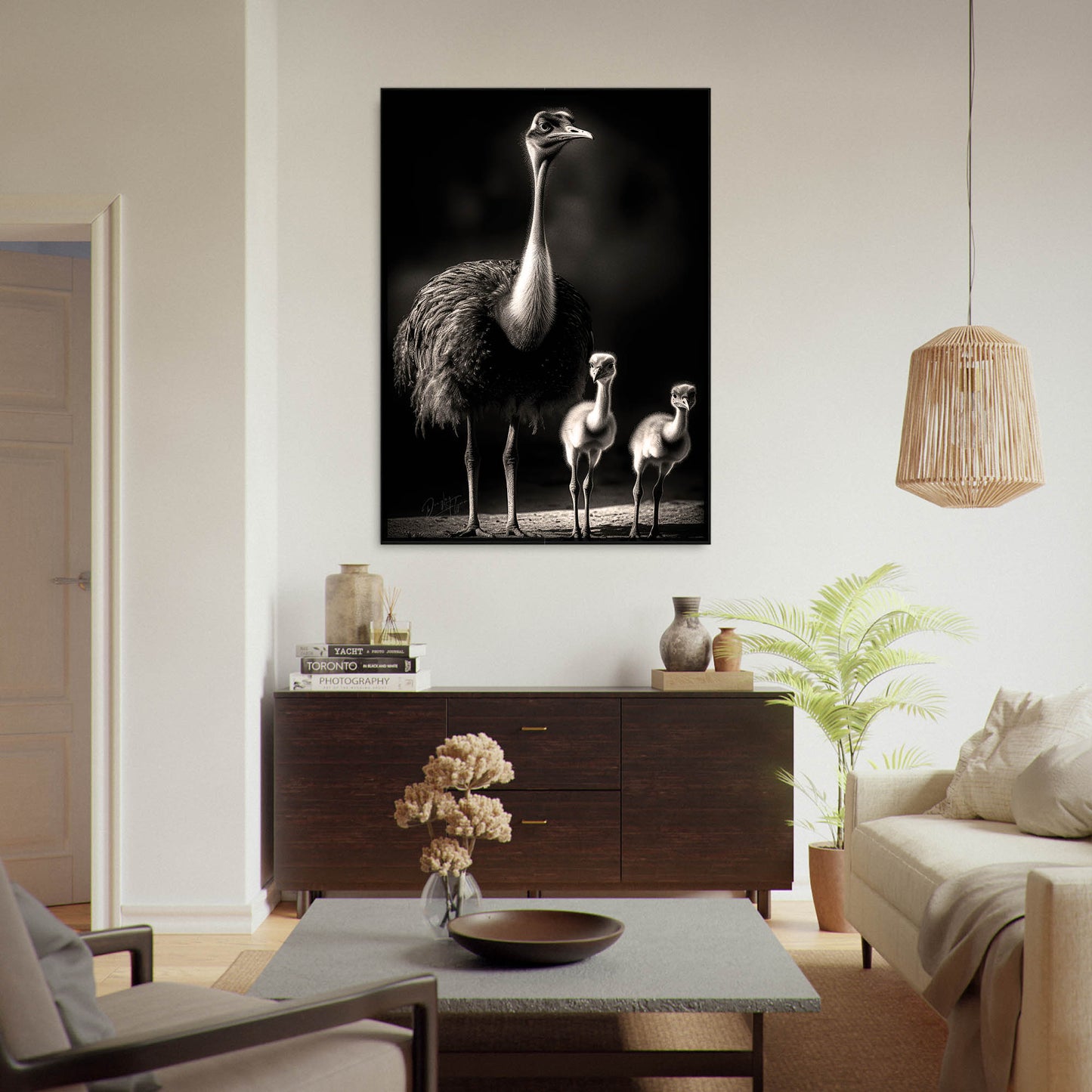 »Feathered Family of the Savannah« poster