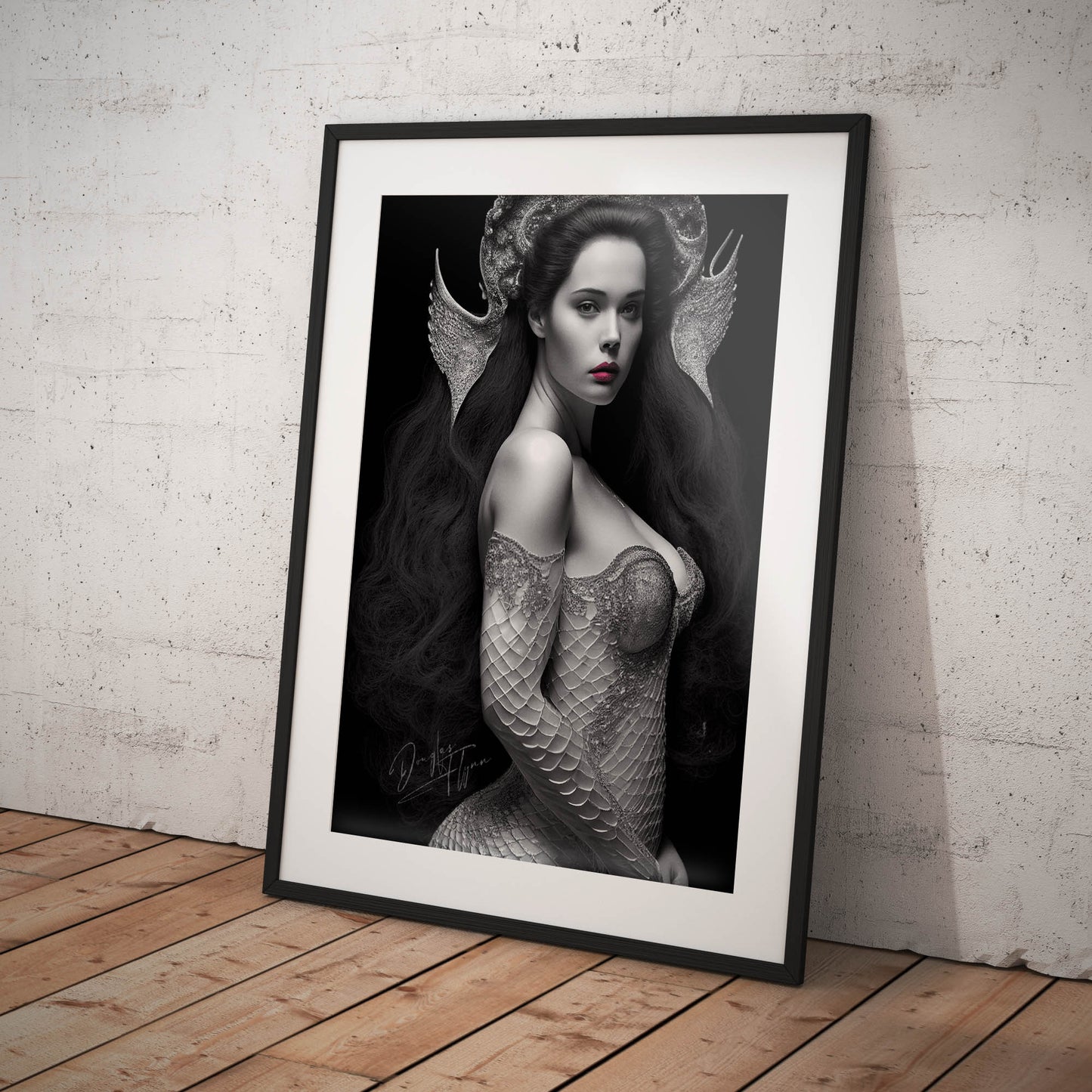 »Ariel's Attire« retro poster
