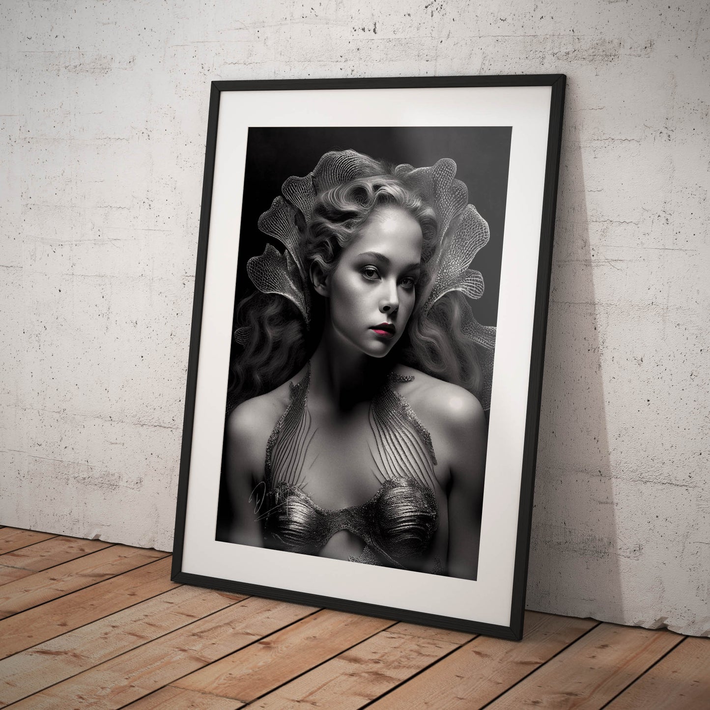 »Deep Runway« retro poster