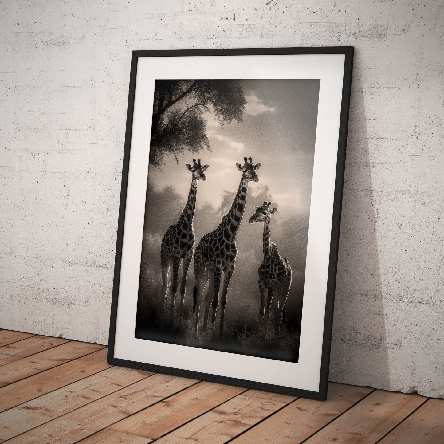 »Tall and Graceful« poster