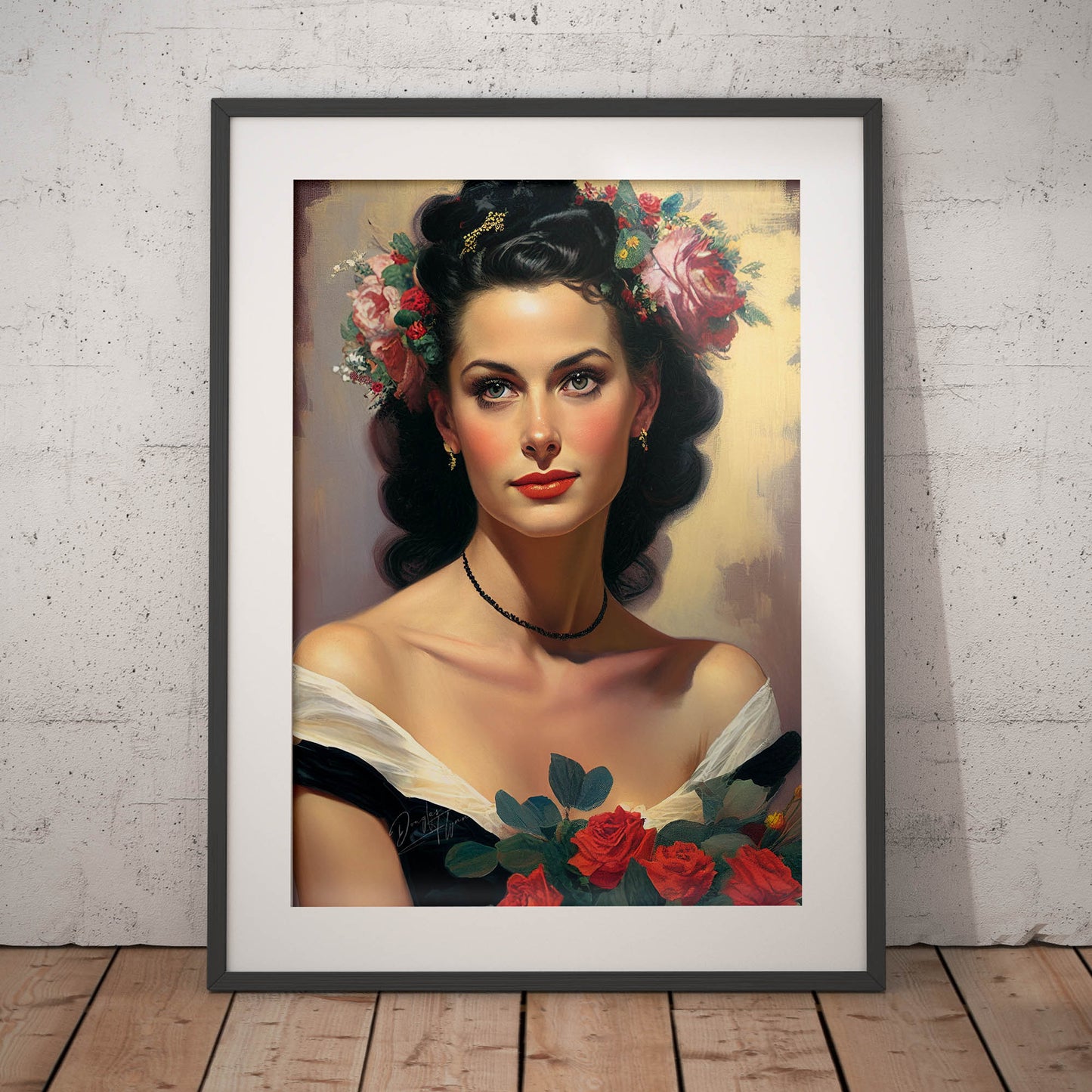 »Bridal Beauty« retro poster
