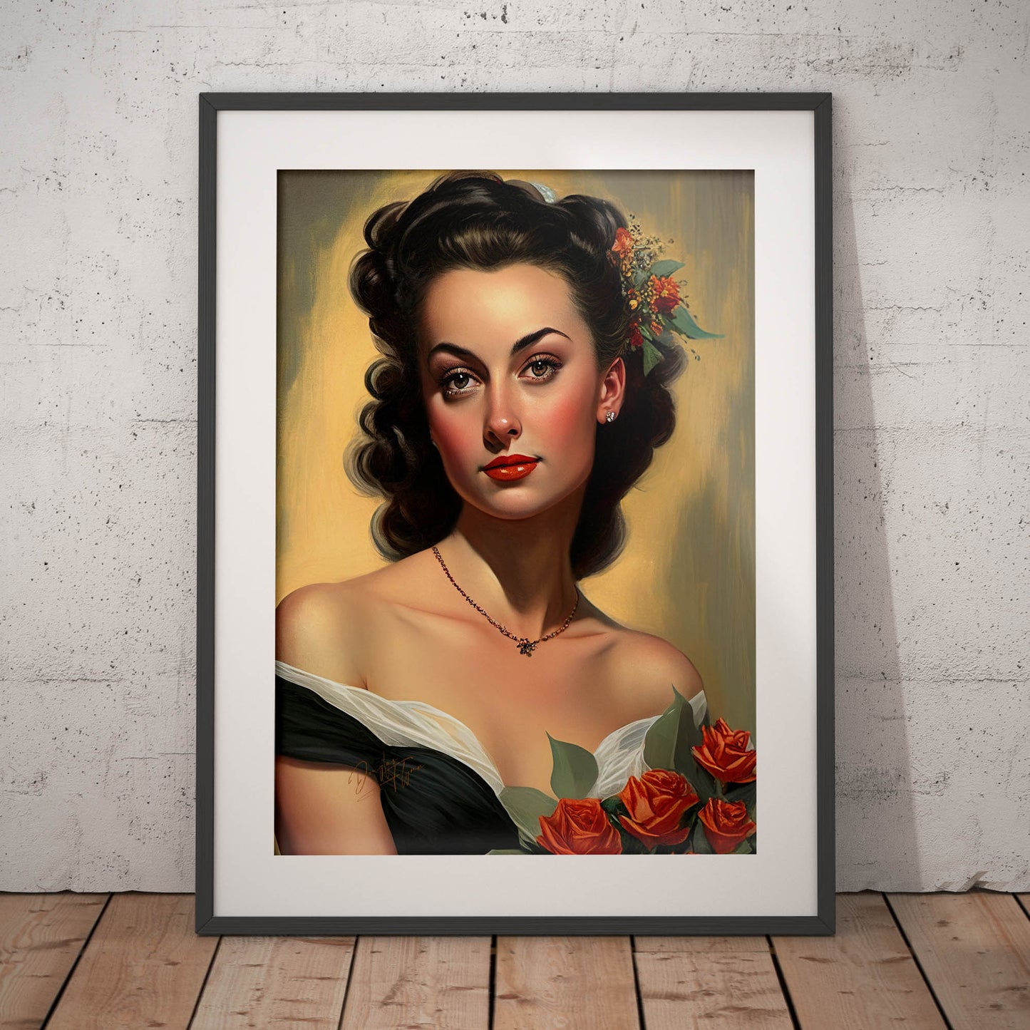 »Elegant Weddings« retro poster