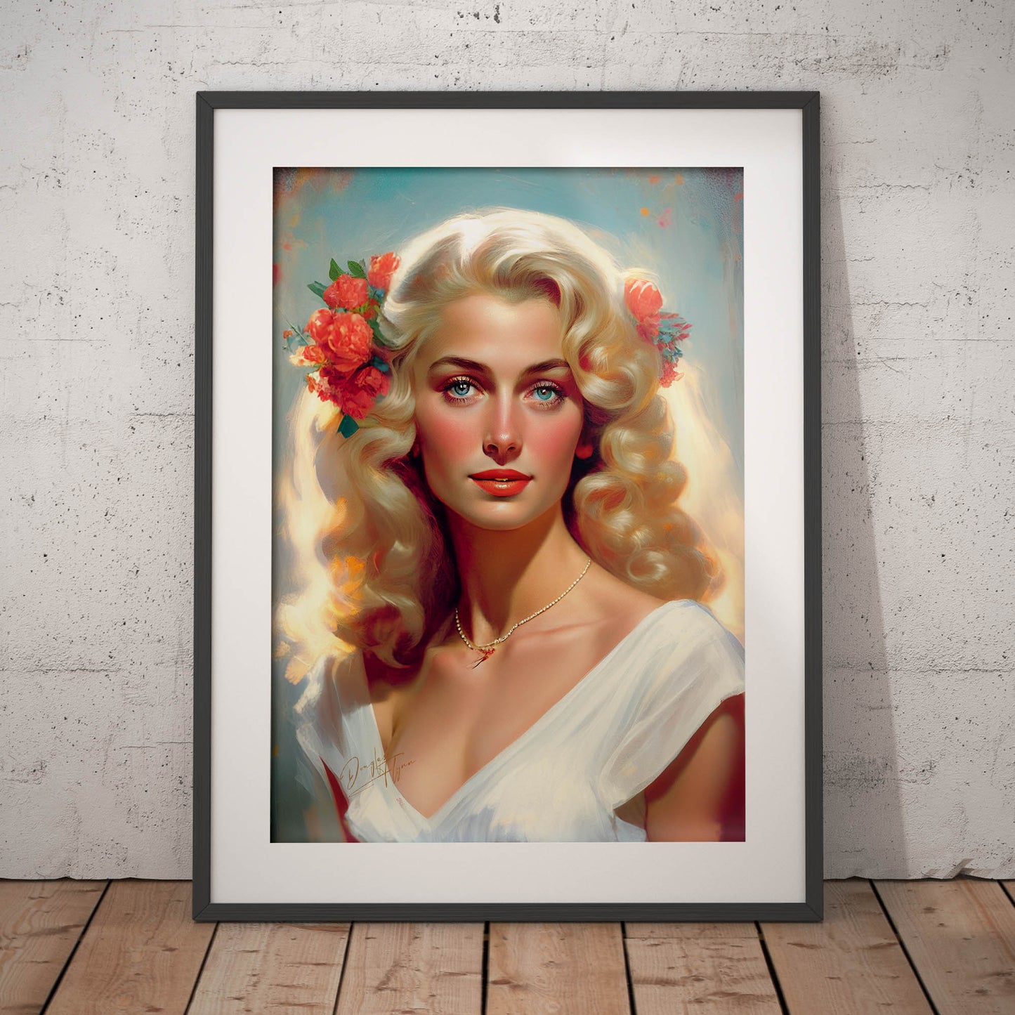 »Bridal Dream Day« retro poster