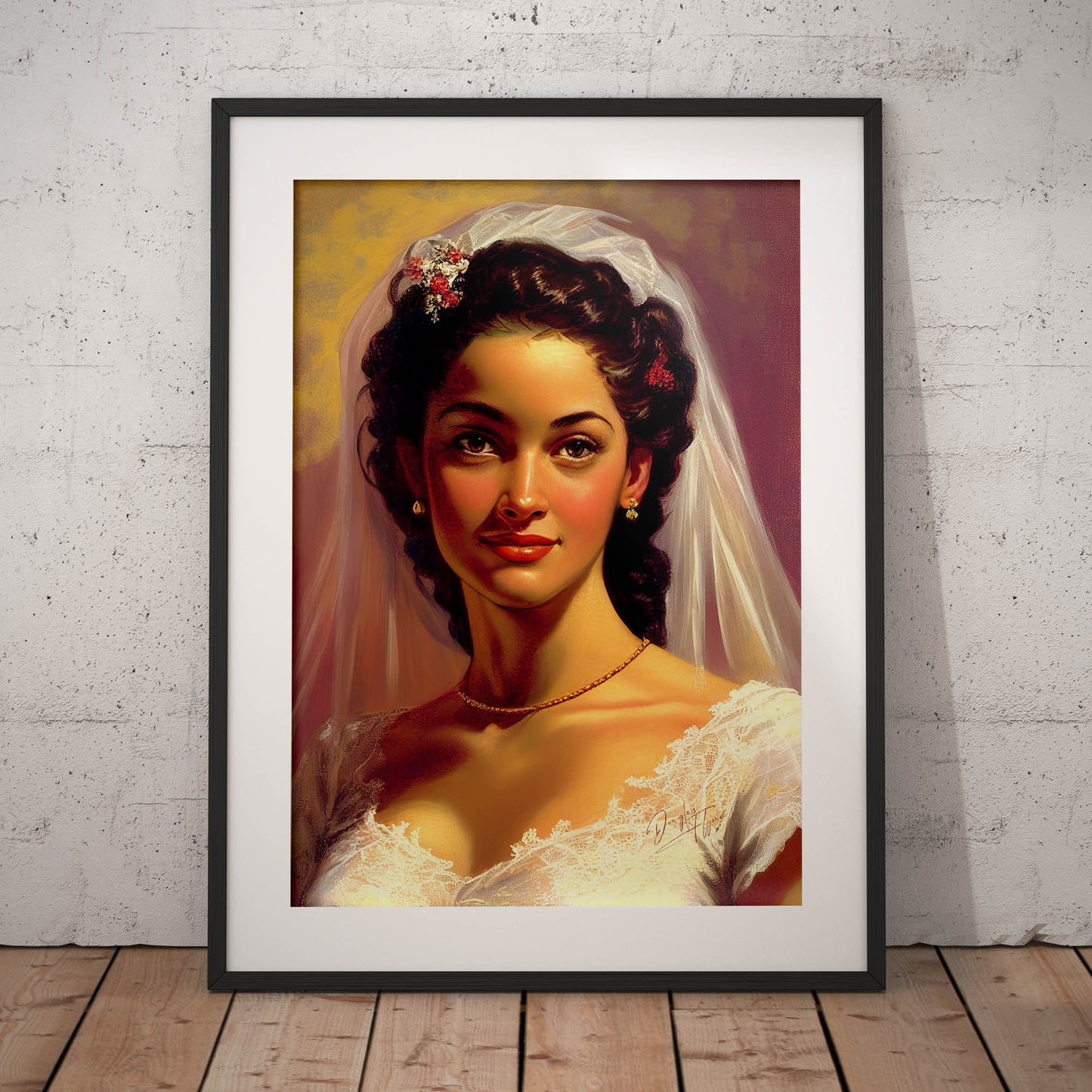 »Vintage Love« retro poster