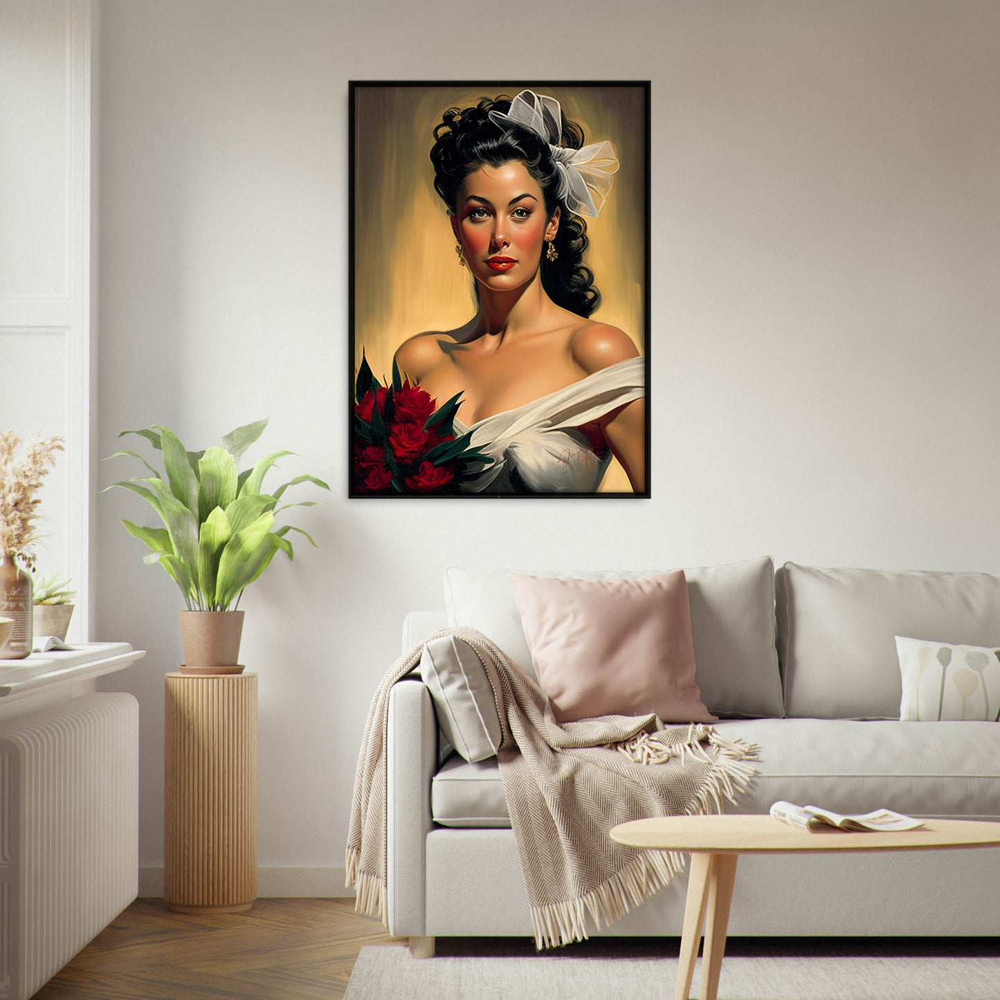 »Bridal Happiness« retro poster