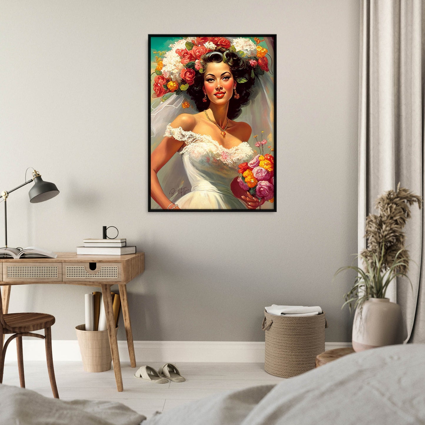 »Vintage Weddings« retro poster