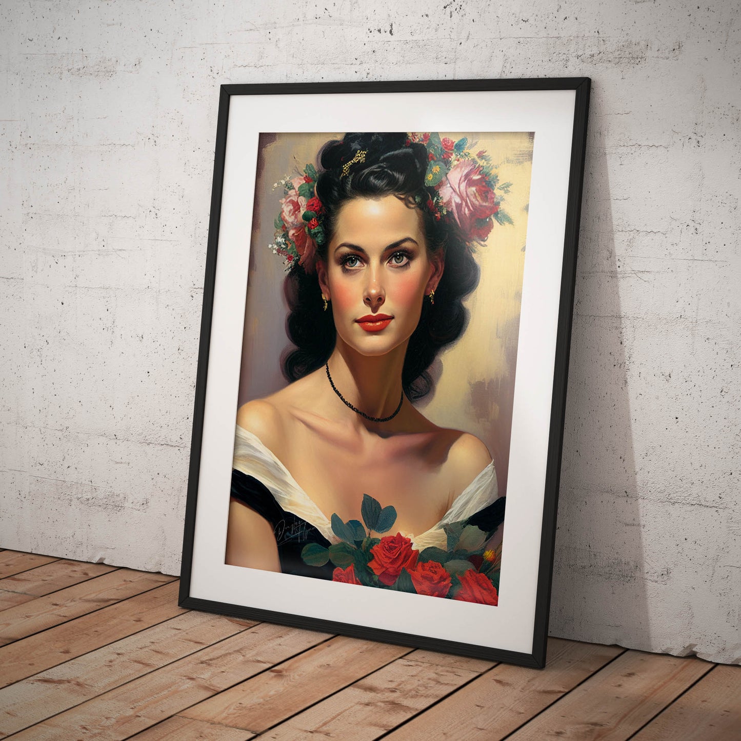 »Bridal Beauty« retro poster