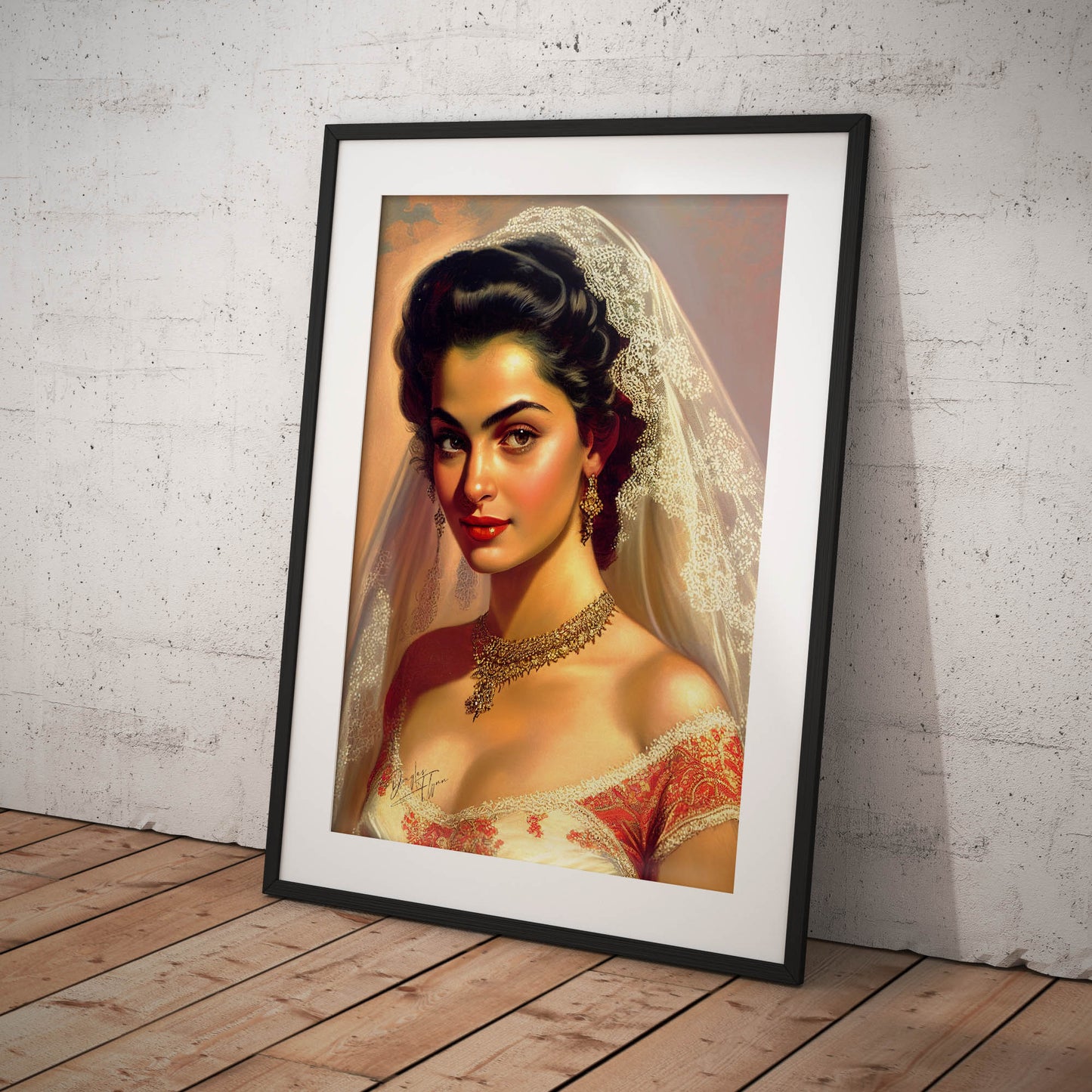 »Wedding Joy« retro poster