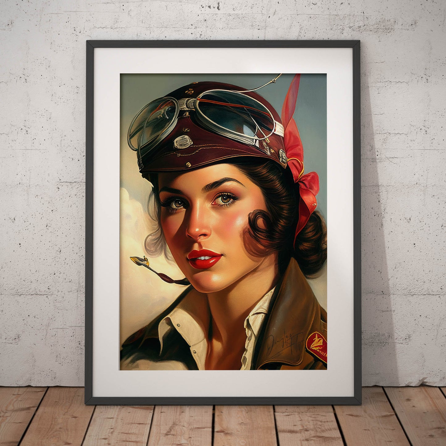 »I've got your tail« retro poster