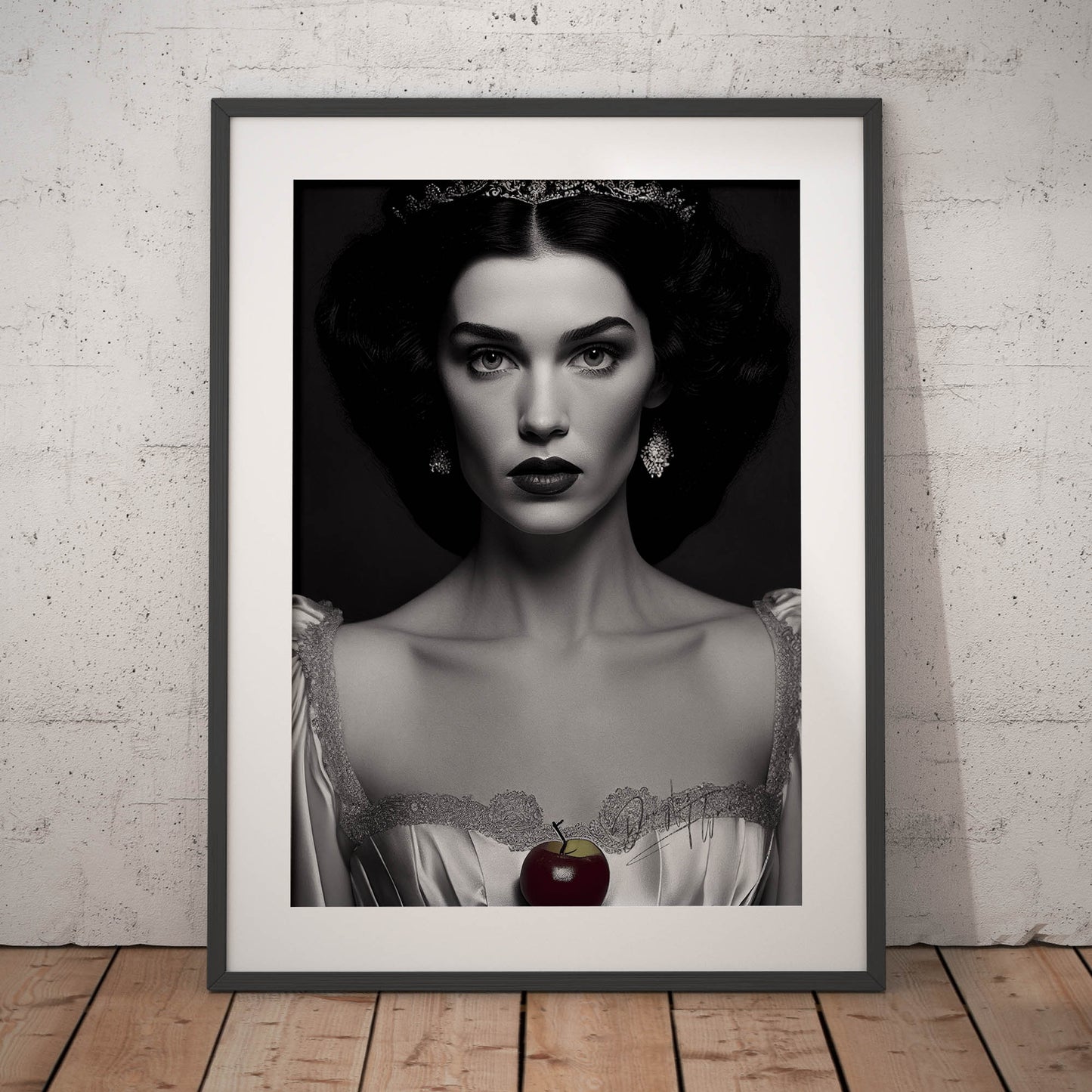 »Winter Fairytale« retro poster