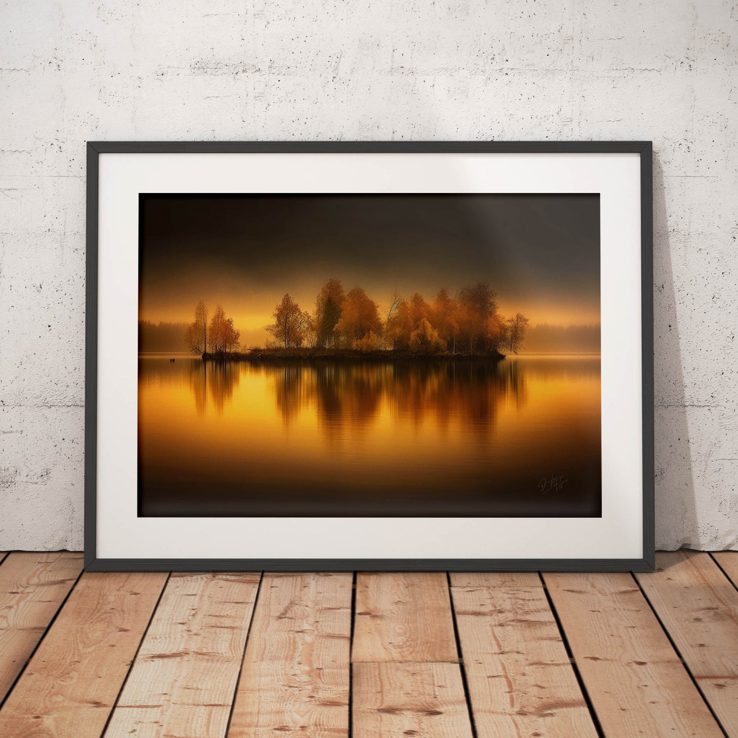 »A Glimpse of Ephemeral Beauty« landskapsposter