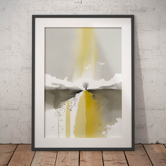 »After the Rain« retro poster