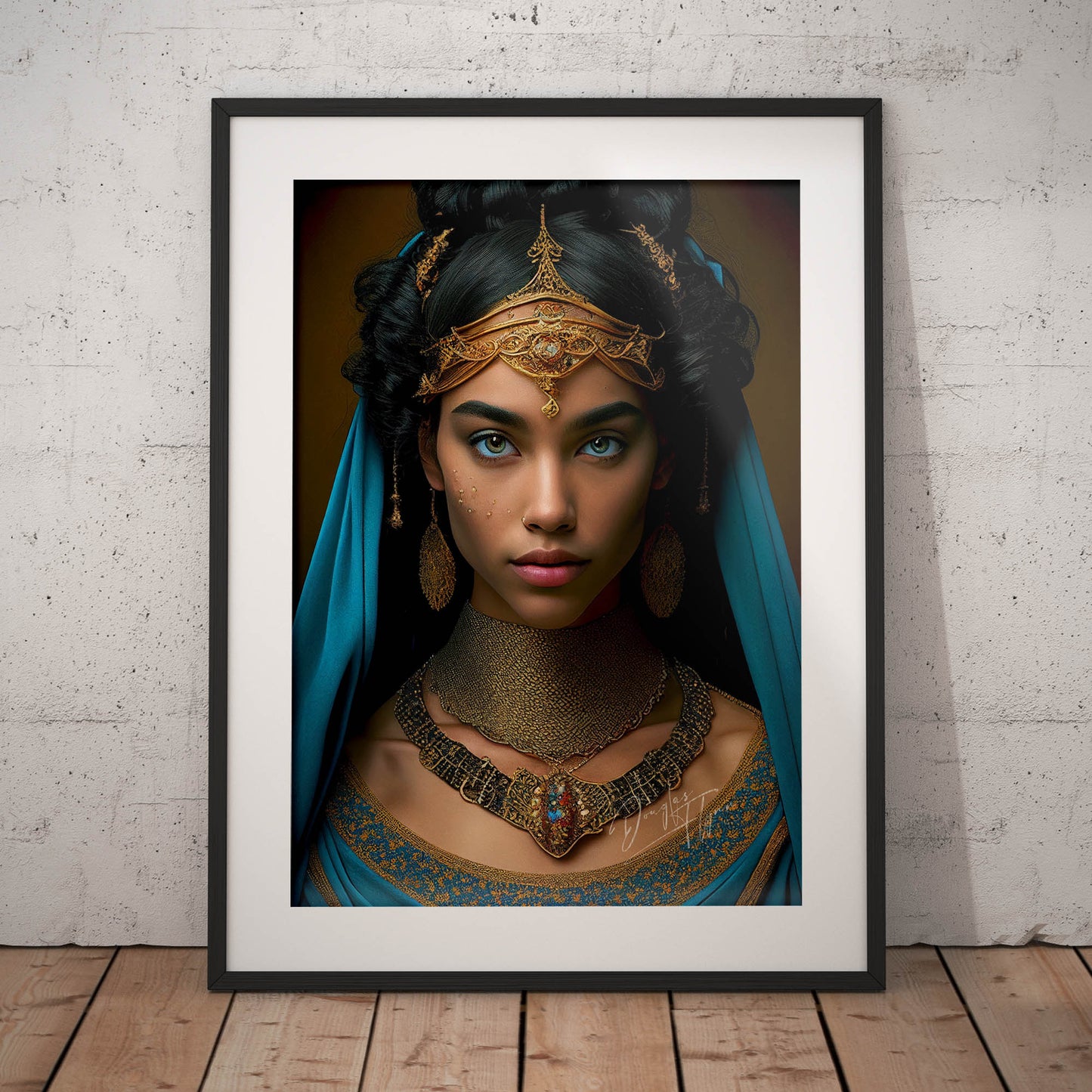 »Eastern Elegance« retro poster