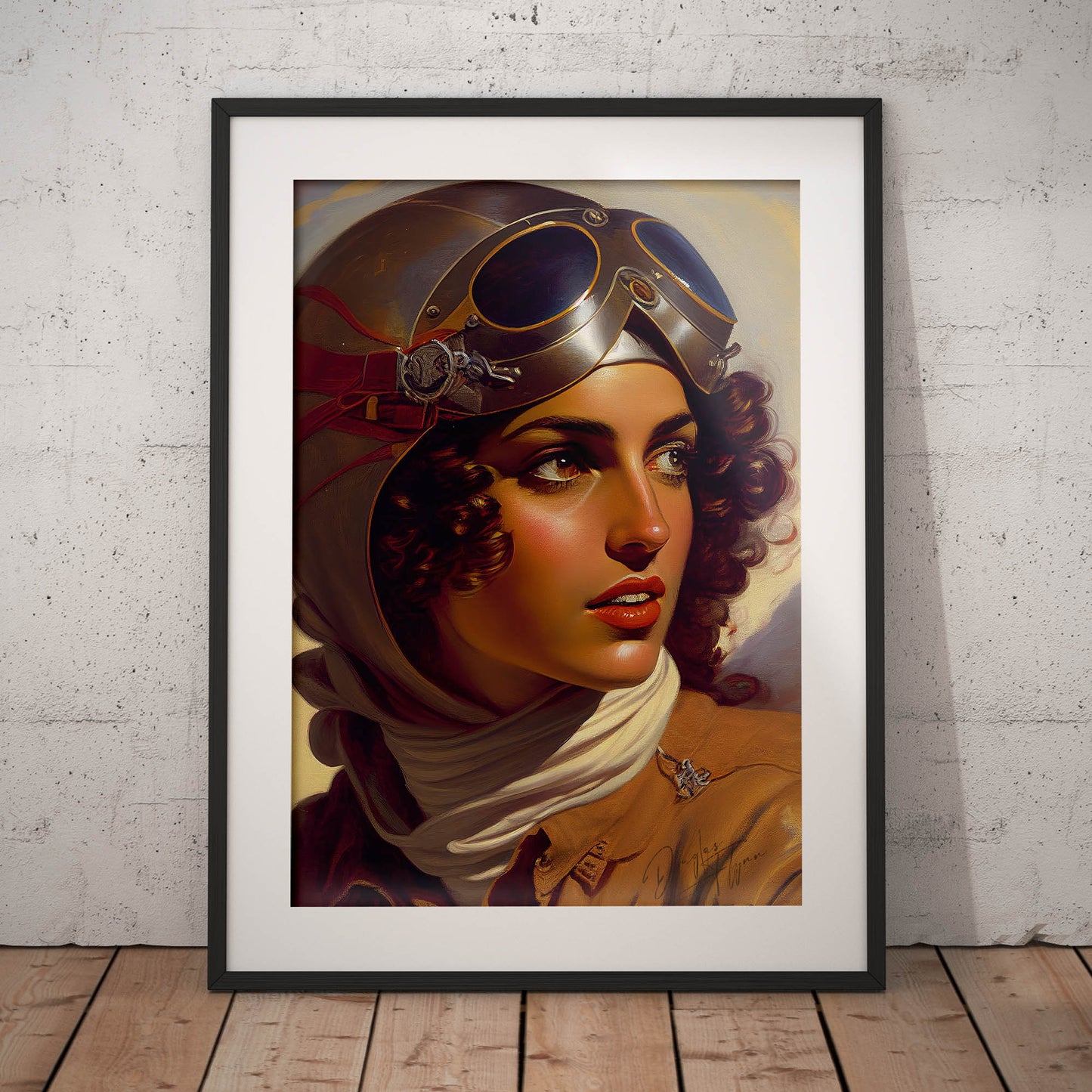 »Form on me, baby« retro poster