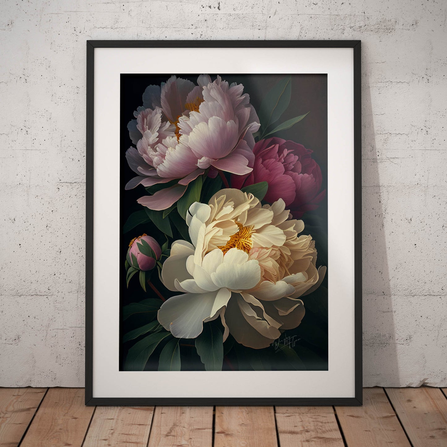 »Garden of Romance« retro poster