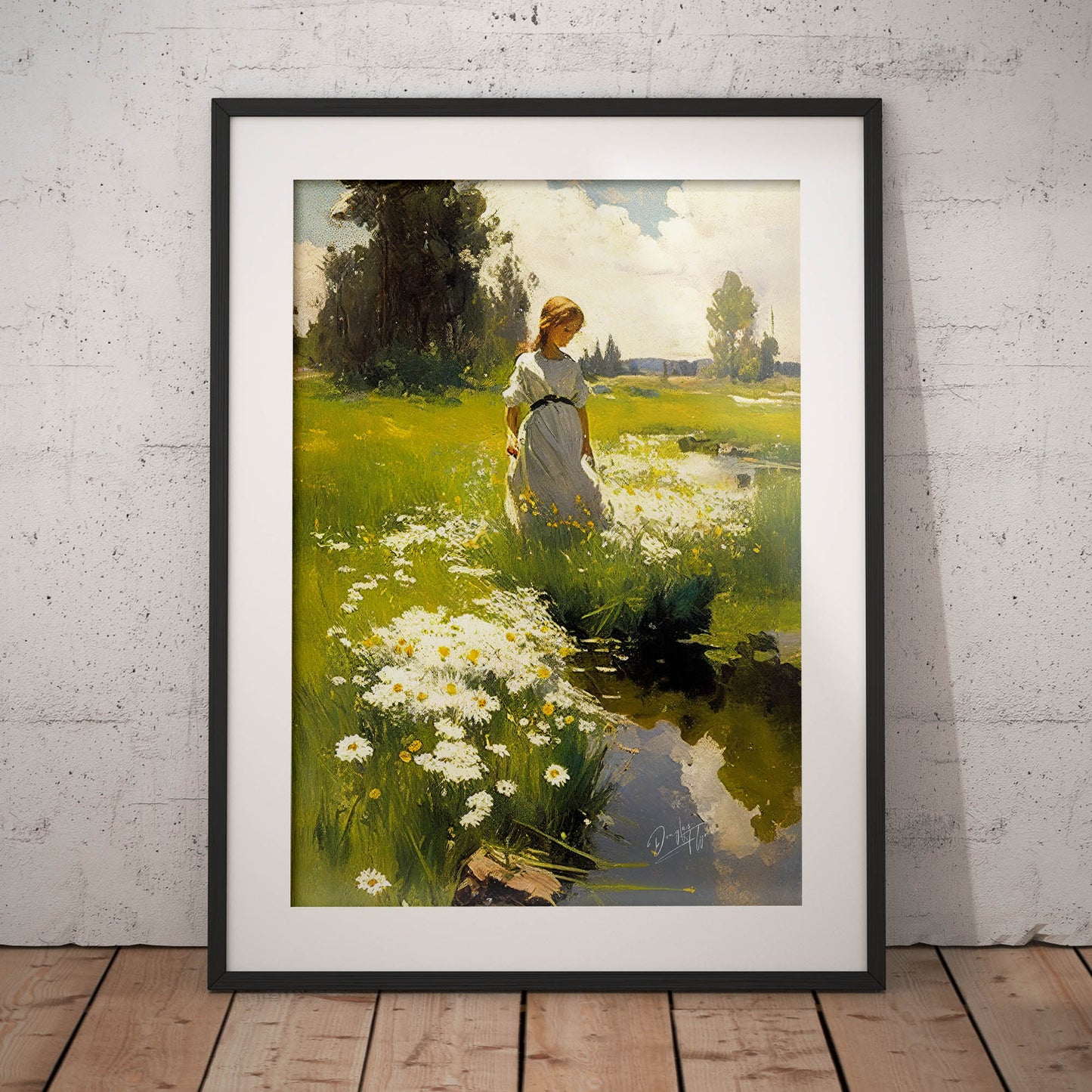 »Isabella, summerday« retro poster